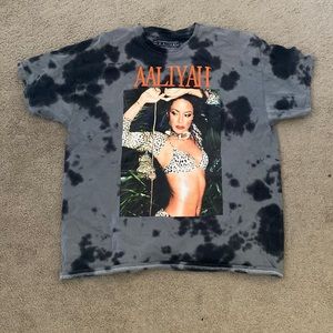 AALIYAH TYE DIE SHIRT